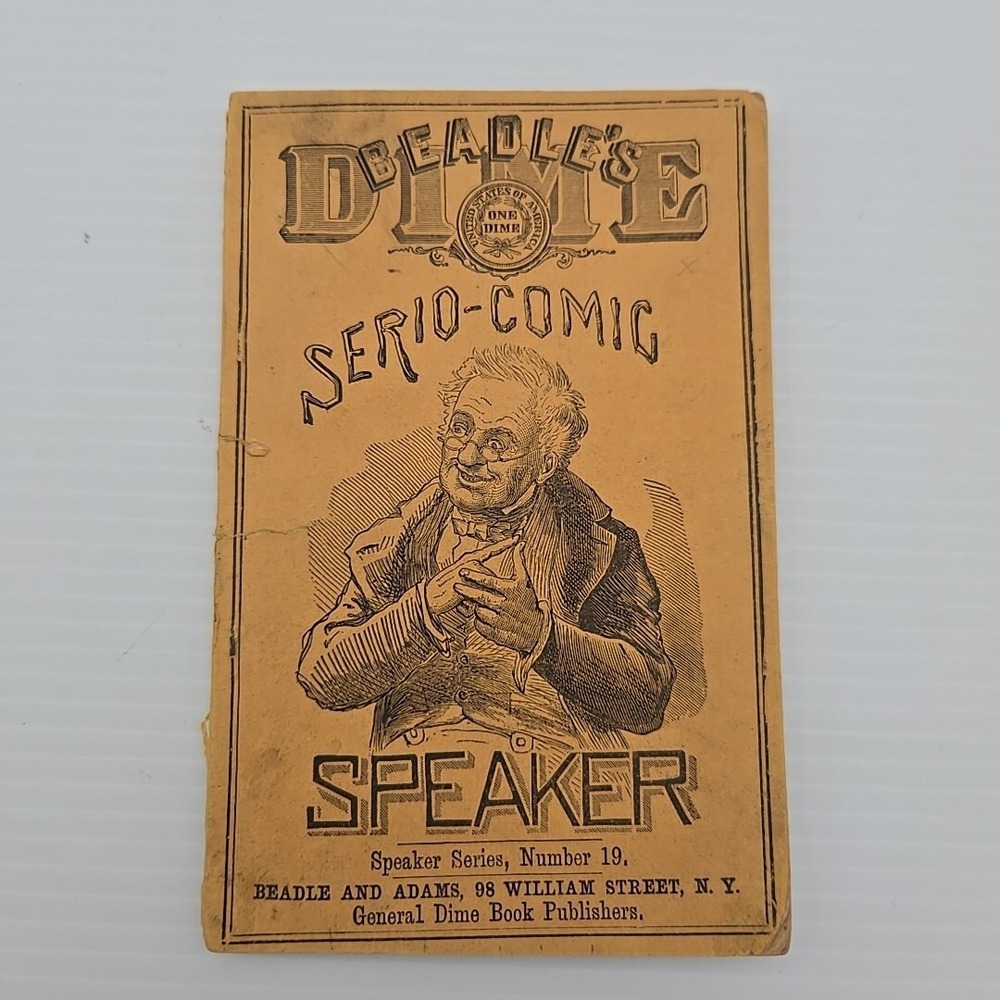 Beadle's Dime serio-comic speaker series #19
